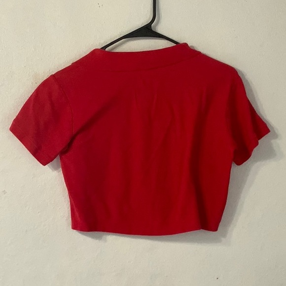 Red crop top - Picture 2 of 2